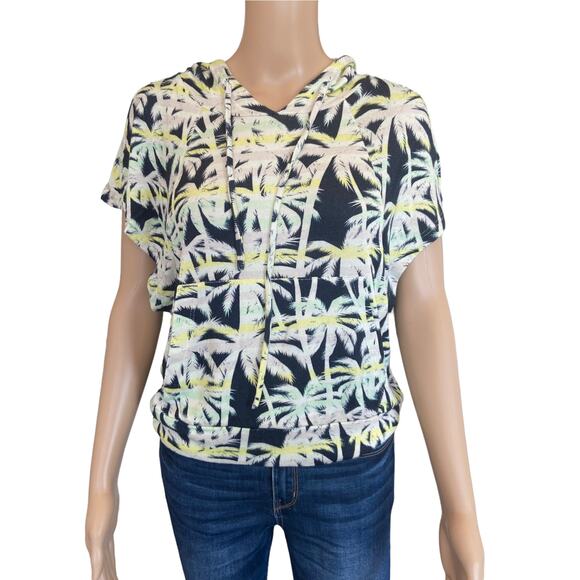 SEN Collection Kiko Palm Beach Top with Cap Sleeve Size S - Picture 2 of 9